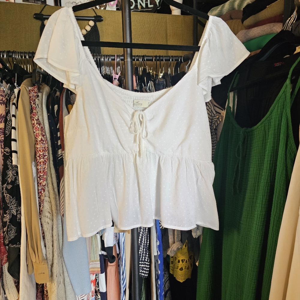 Elegant White Women's Top